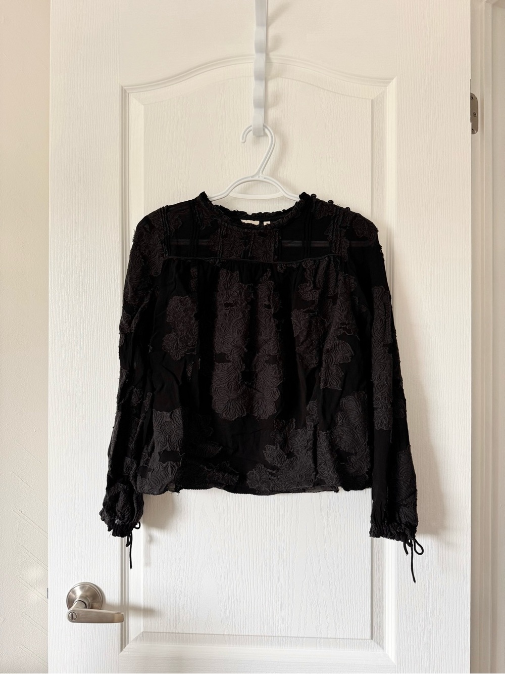 Aritzia Wilfred Lourdes blouse - black